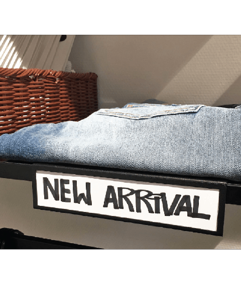 Skiltahaldari 20 x H 5 - Hillukantur