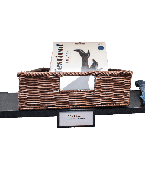 Skiltahaldari 10 x H 5 - Hillukantur