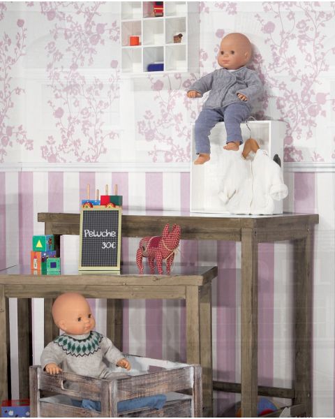 Dúkkugína - Baby - Ljós húðlitur