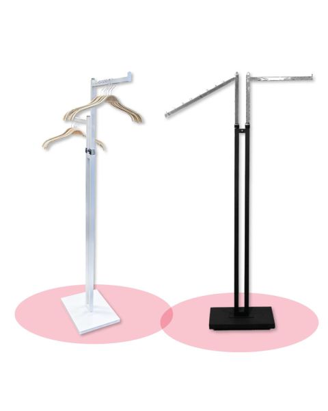 Gólfstandur. Joy-standur - Tveggja arma fatastandur. Val um gerð og lit.