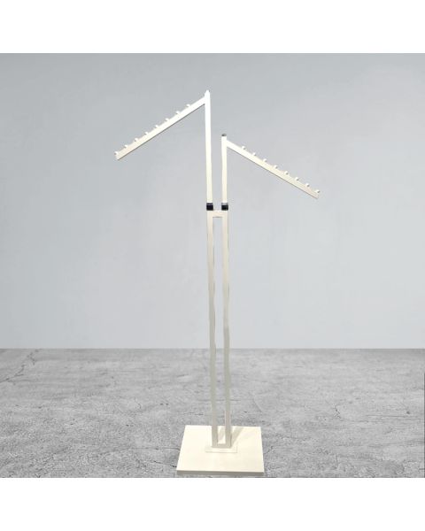 Gólfstandur. Joy-standur - Tveggja arma fatastandur. Val um gerð og lit.