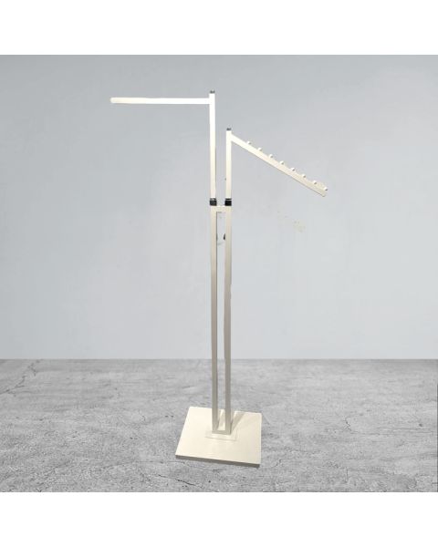 Gólfstandur. Joy-standur - Tveggja arma fatastandur. Val um gerð og lit.