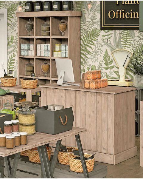 Afgreiðsluborð - Heritage. B119 x D59 x H90 sm