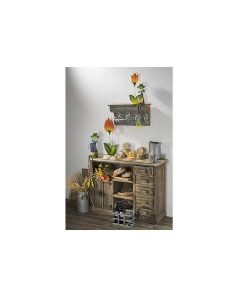 Afgreiðsluborð með sinkborðplötu - Heritage