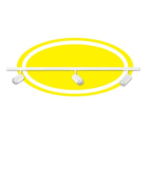 Súper ljósasett - 1 fasa - Hvítt