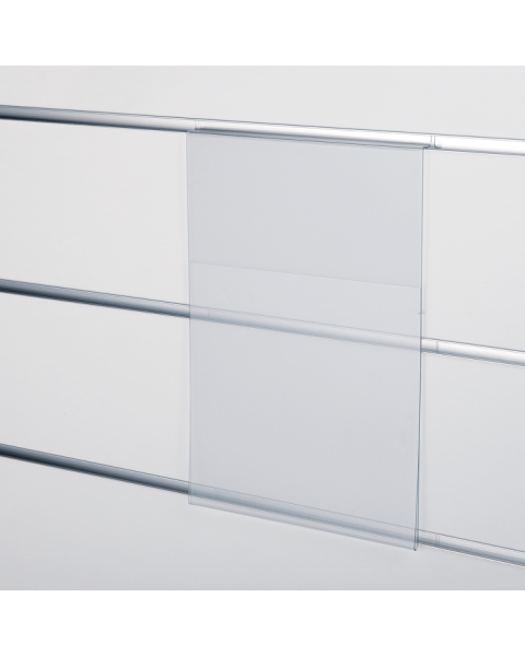 Skiltahaldari A4, f/ raufapanil hár. PET