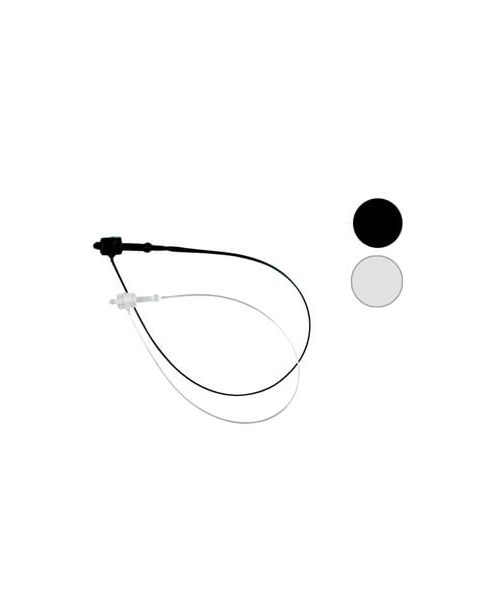 Plastband með lás - 7,5 cm.