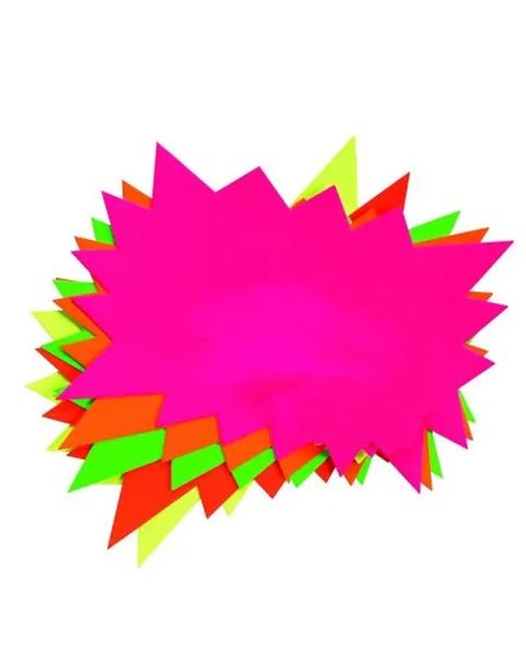 Stjörnumerkingar úr pappa. Veldu stærð