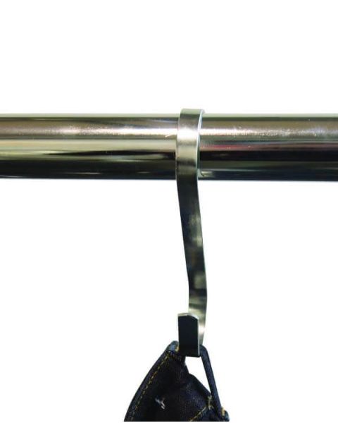 S-krókur - H 12 sm. - 1 stk. - TUBO
