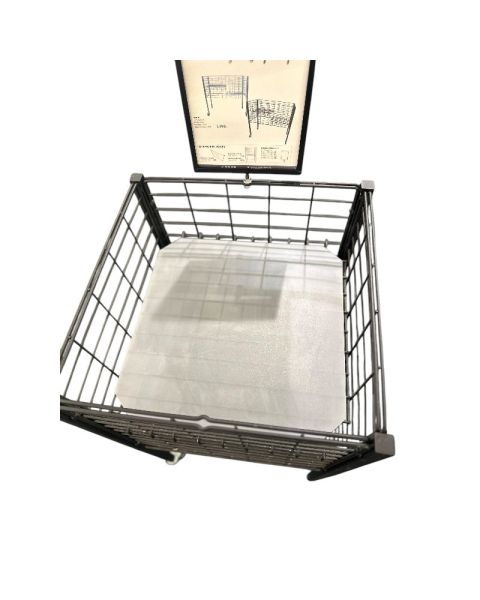 Tubo, plastplata, mött 44 x 44 cm. Botnhilla fyrir Boxer