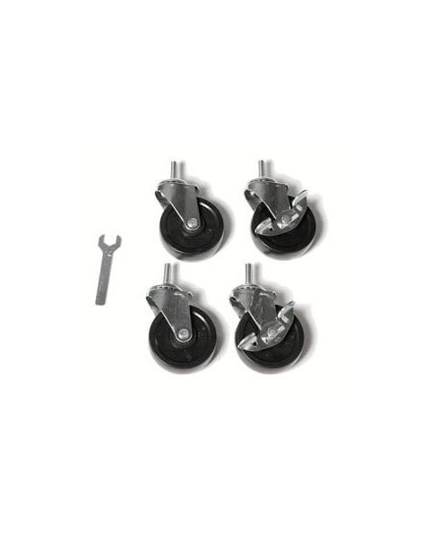 Gúmmíhjól, 4 stk. - TUBO - 75 mm