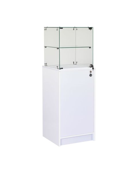 Sýningarskápur m/ undirskáp - Slimline