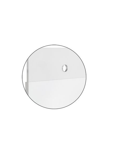 Skiltavasi, A4, fyrir 1 blað, með 2 götum til upphengingar, 2 mm akrýl