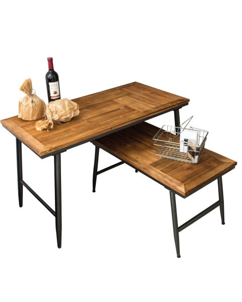 Útstillingarborð - Provence - Sett með 2 borðum