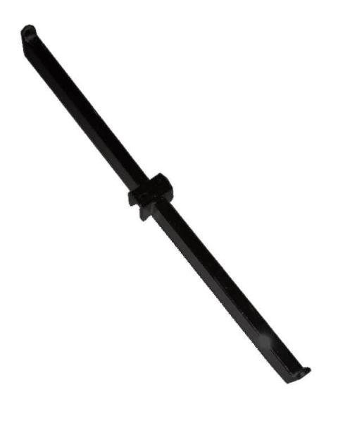 Armur, tvöfaldur, 12 mm - svartur
