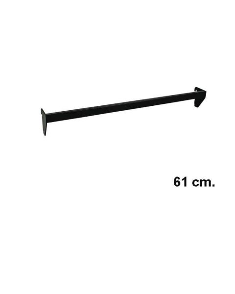 Deko-slá - L 61,5 cm - 12 mm, svört