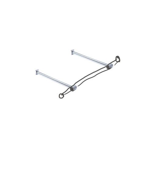 Armur fyrir fataslá - Superplugs - Satín-króm. 32 cm