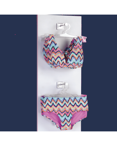 Vörukrókar, 12 cm - Super-Plugs - Satín-króm