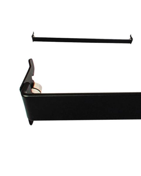 Deko-slá - Super-Skinne - 5 mm, 91 cm, svört