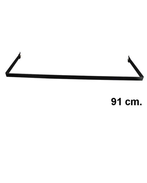 U-fataslá - Super-Skinne - 5 mm, 91 cm, svört