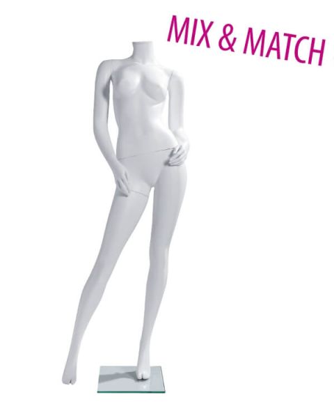 Dömugína - hendur á mjöðm - H177 cm - Veldu lit