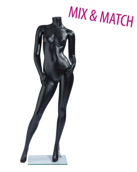 Dömugína - hendur á mjöðm - H177 cm - Veldu lit