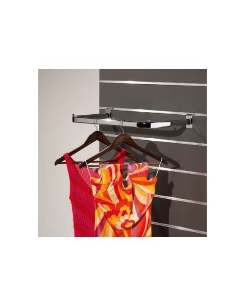 Raufapanill 120 x120 sm. Grár, með álprófílum. 10 sm raufabil - raufapanill