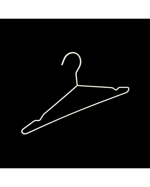 Álherðatré, sterkt m/ þverslá og haki, hvítt, 41 cm.