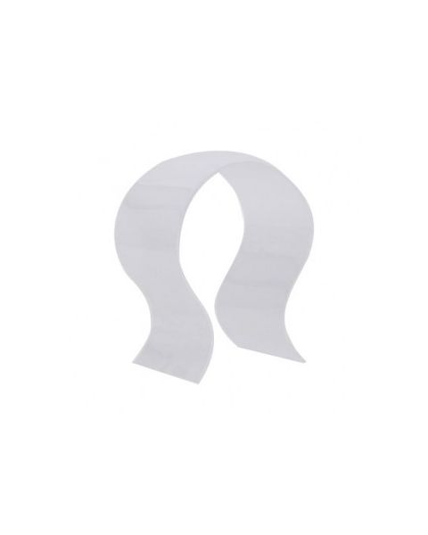 Sýningarstandur fyrir heyrnatól. Akrýl.