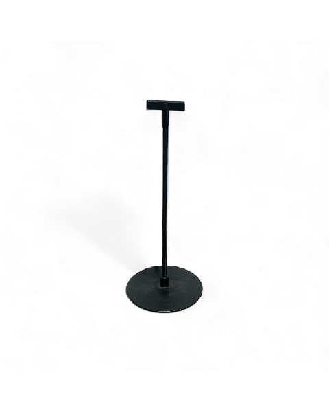 Skiltastandur með rammahaldara. Föst hæð 33 cm. Fyrir plast ramma