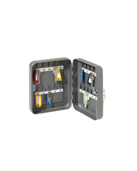 Lyklaskápur úr málmi i metal. Rúm fyrir 45 lykla