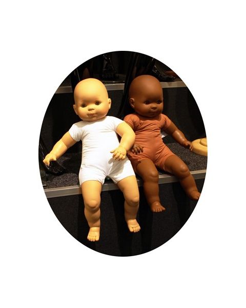 Dúkkugína - Baby - Dökkur húðlitur