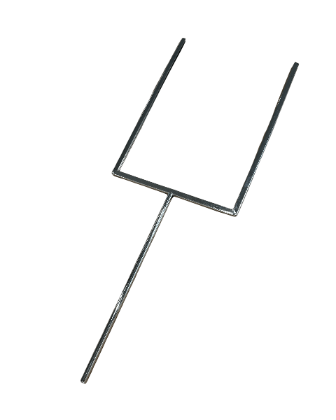 Skiltahaldari. Málmur A4. Króm. Án umgjarðar