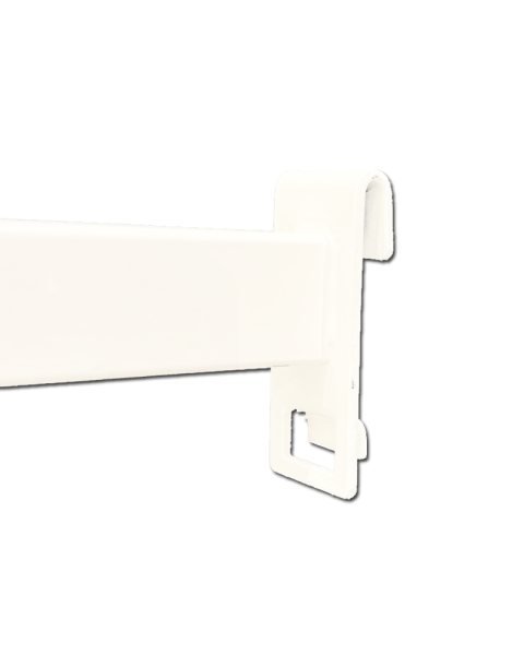 Beinn armur fyrir netgrind. Hvítur - 30 cm.