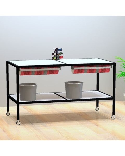 Pakkaborð, á hjólum - Sett, Luton gerð með fylgihlutum