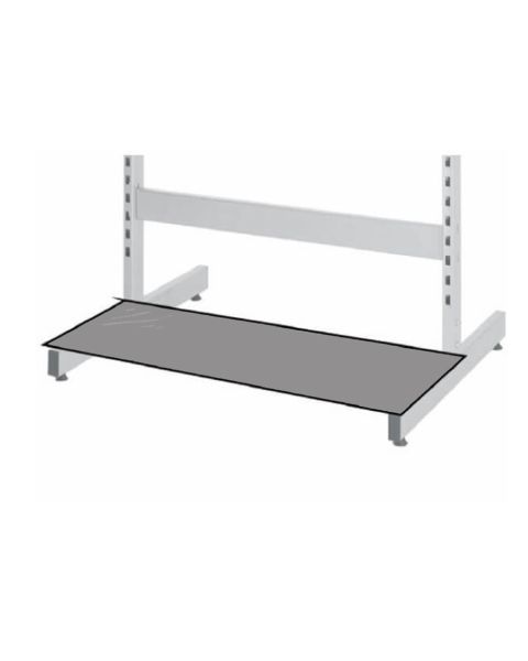 Botnhilla f/ L- og T-sölustanda 120 cm