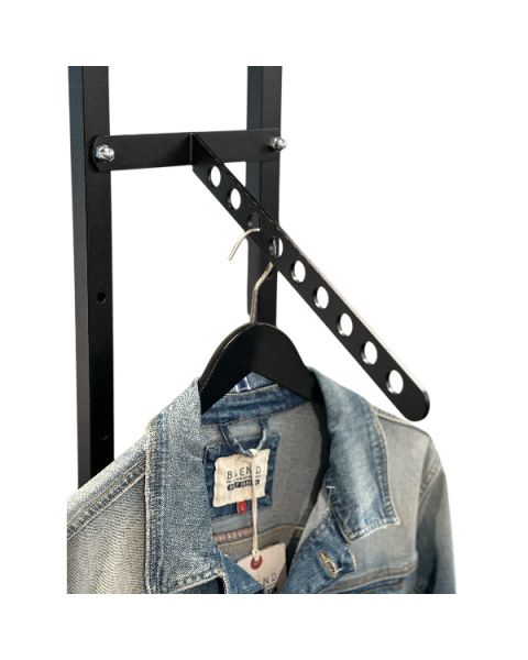 Framhengi fyrir L-stand. Svart