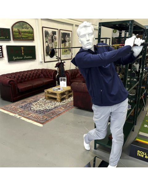 Sport, herragína, golf - hvít - kylfingur