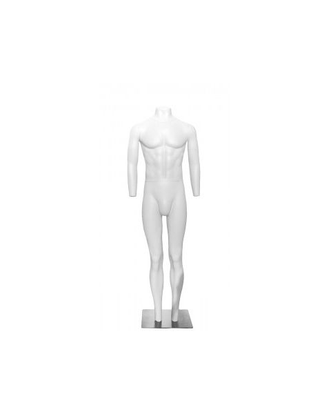 Gína fyrir myndatökur. Hvít, herra. H 175 cm.