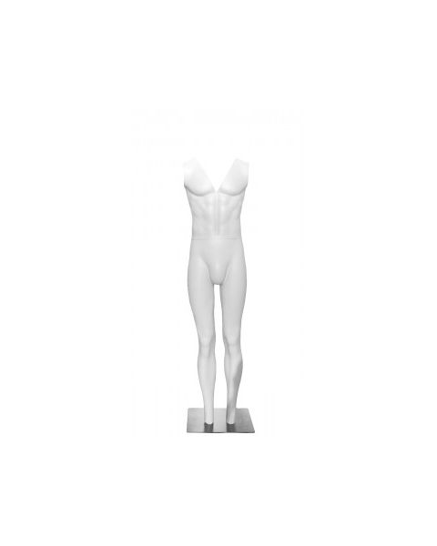 Gína fyrir myndatökur. Hvít, herra. H 175 cm.