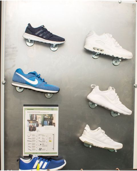 Skóhengi á segli - galvaníserað