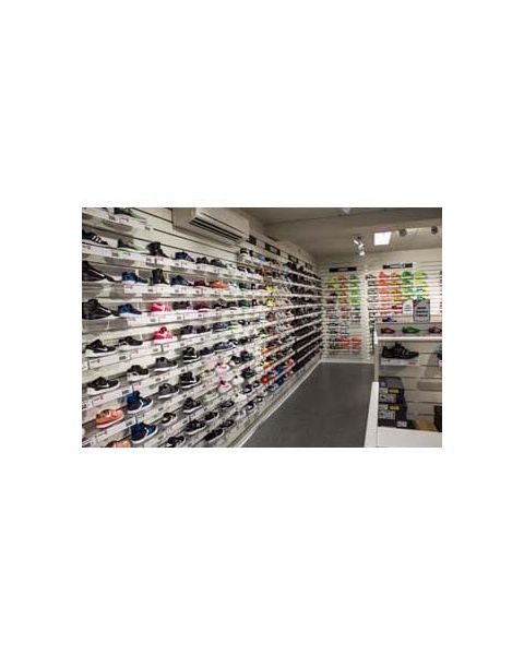 Skóhilla með miðavasa, akrýl,