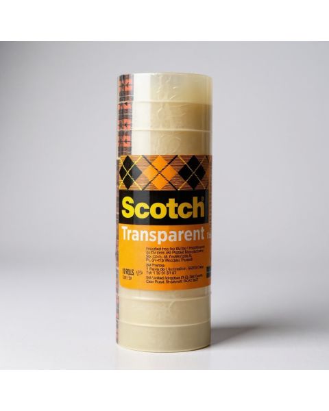 Límband 15/33, glært, lítil rúlla, 10 stk. í pakka