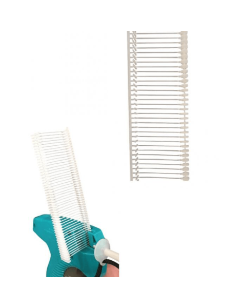 Hefti í merkibyssu glær - mismunandi lengdir