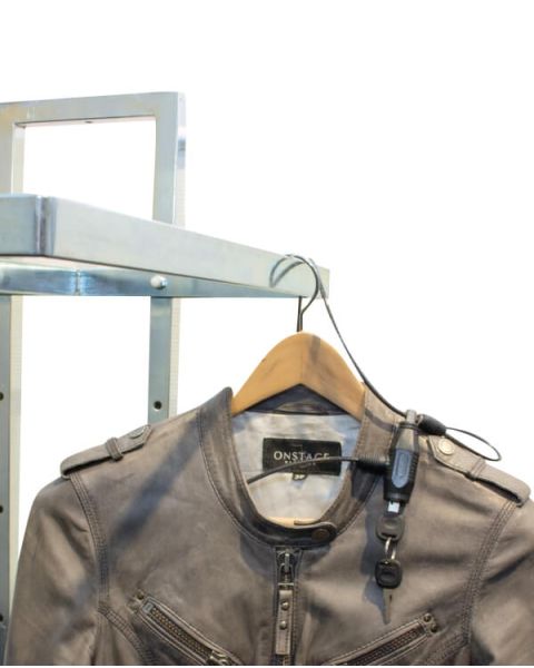 Öryggisvír f/ fatnað m/ lyklalás - 173cm