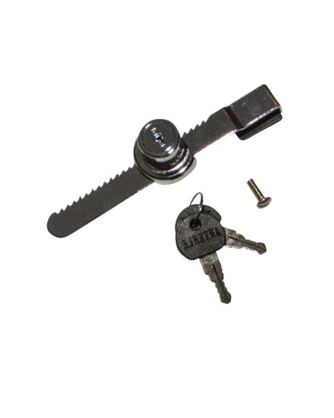 Lás fyrir sýningarskápa með rennihurðum