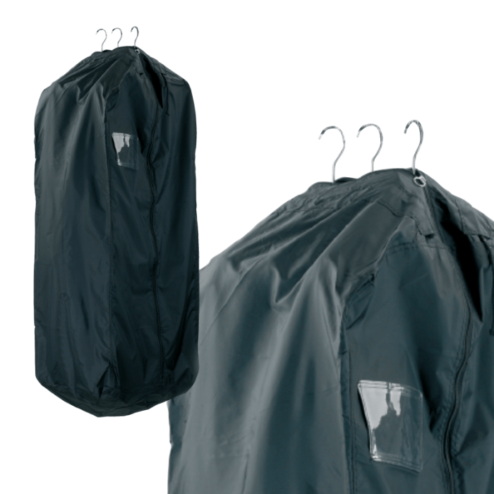 Sort nylon kollektionspose med holdbar lynlås og snørrelukning.
Holder til daglig brug. Smudsafvisende nylon overflade.
