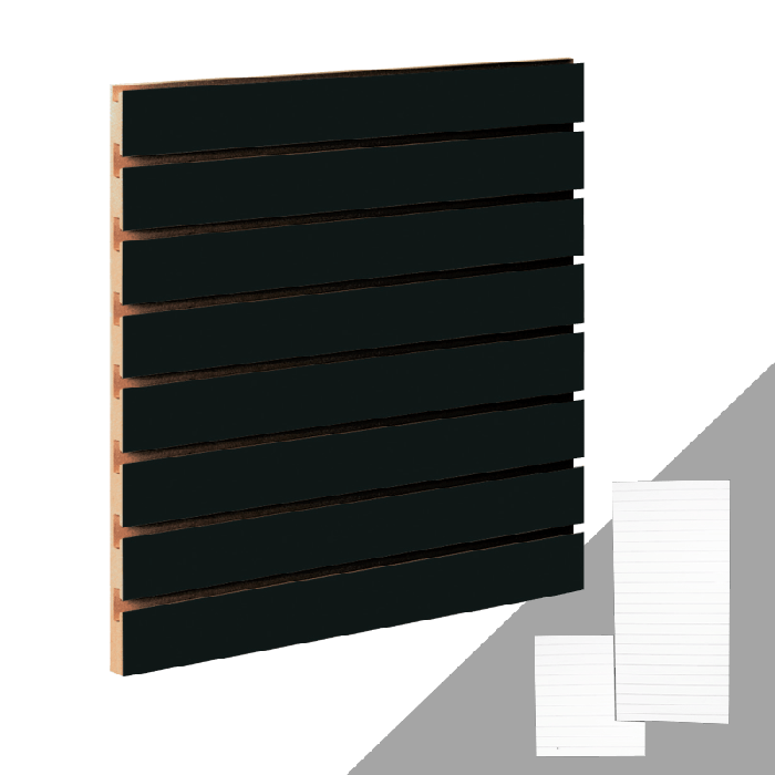Rillepanel - Budget u/ lister - sort