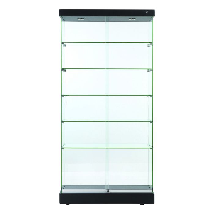 Sýningarskápur- TOSCANA 2 - svartur