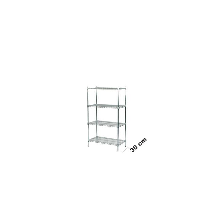 Mellom reol H 160 x B 91 x 36 cm dyp